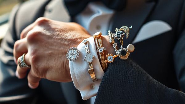 Découvrez des accessoires masculins en bijoux originaux